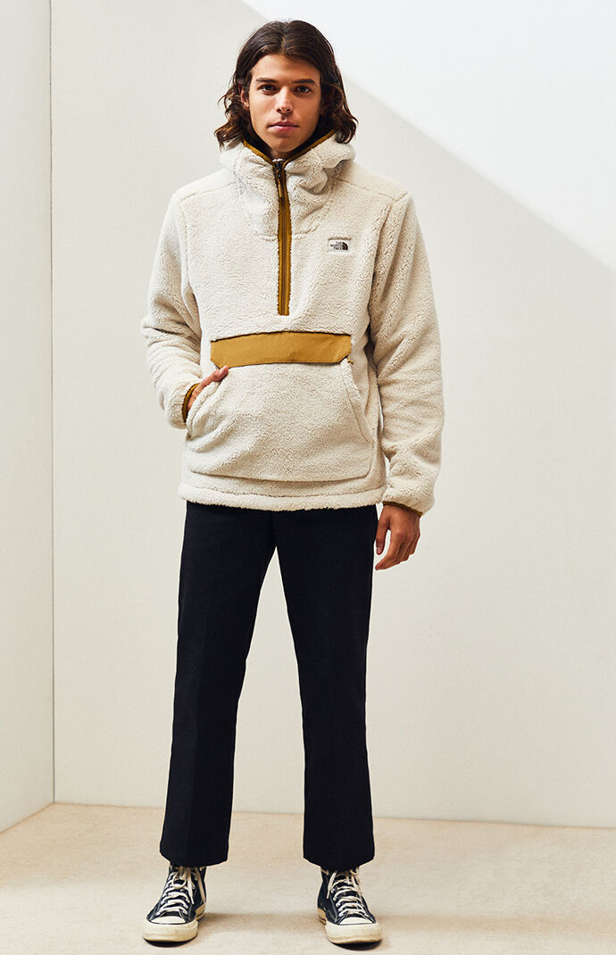 Cream Campshire Fleece Hoodie