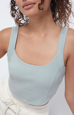 Island Seamed Tank Top image number 2