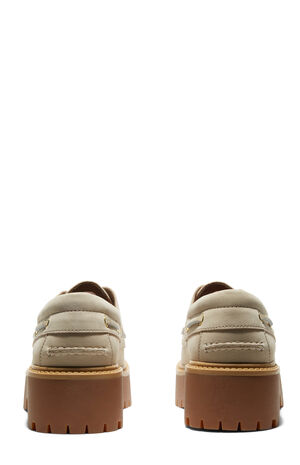 Women's Taupe Stone Street Boat Shoes image number 5