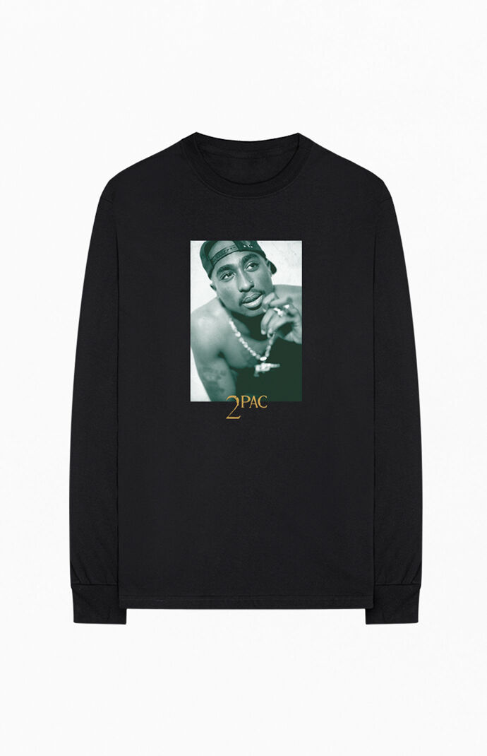 Tupac Photo Long Sleeve T-Shirt