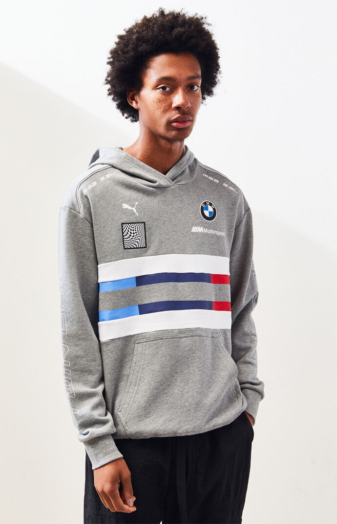 Puma X Bmw Motorsport Street Midlayer Pullover Hoodie Pacsun