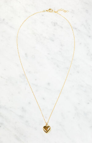 Heart Charm Necklace image number 1