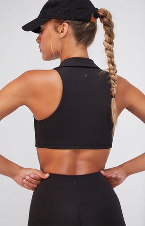 PAC WHISPER Black Active Strike Polo Tank Top image number 2