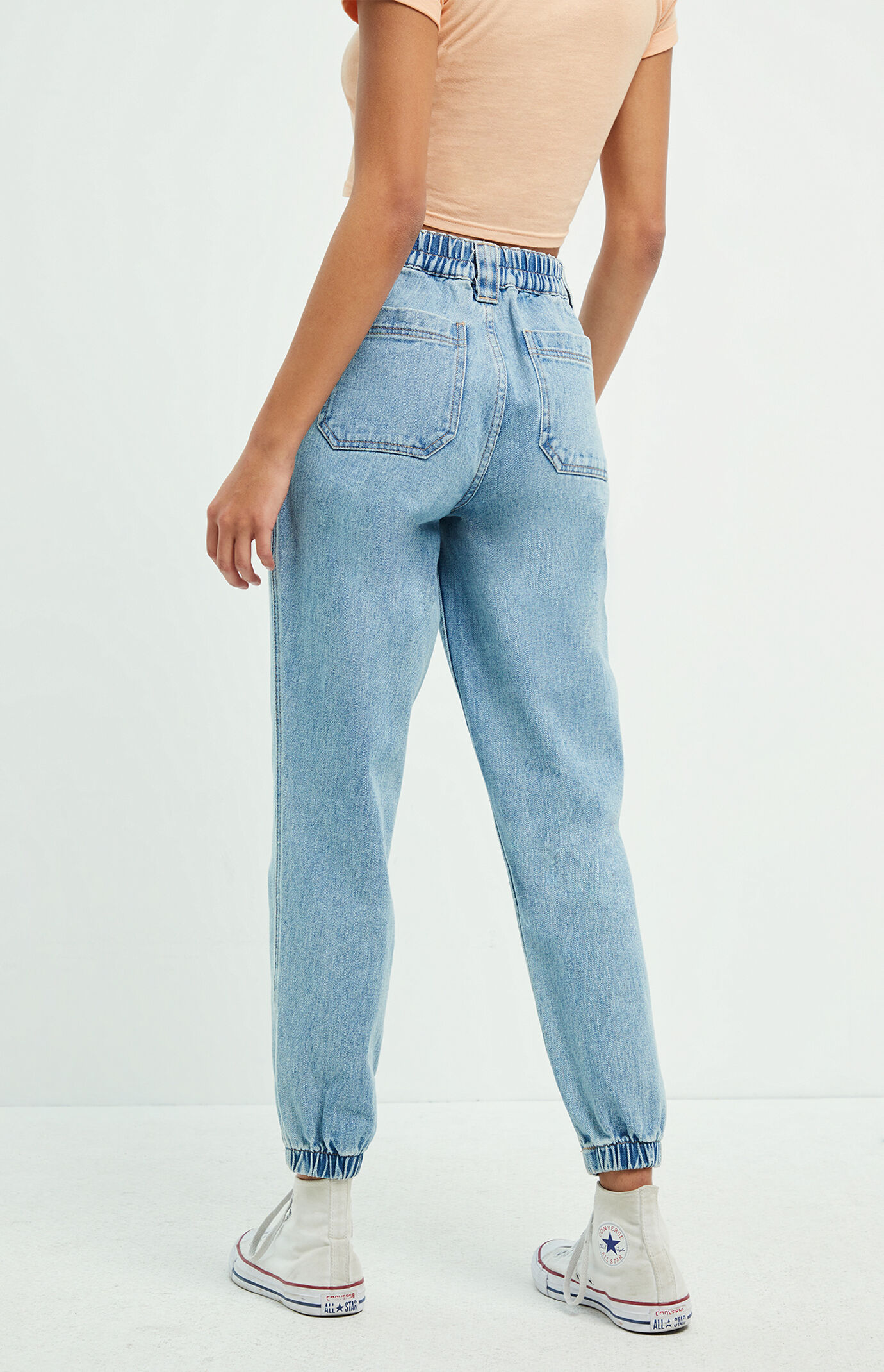 pacsun denim joggers