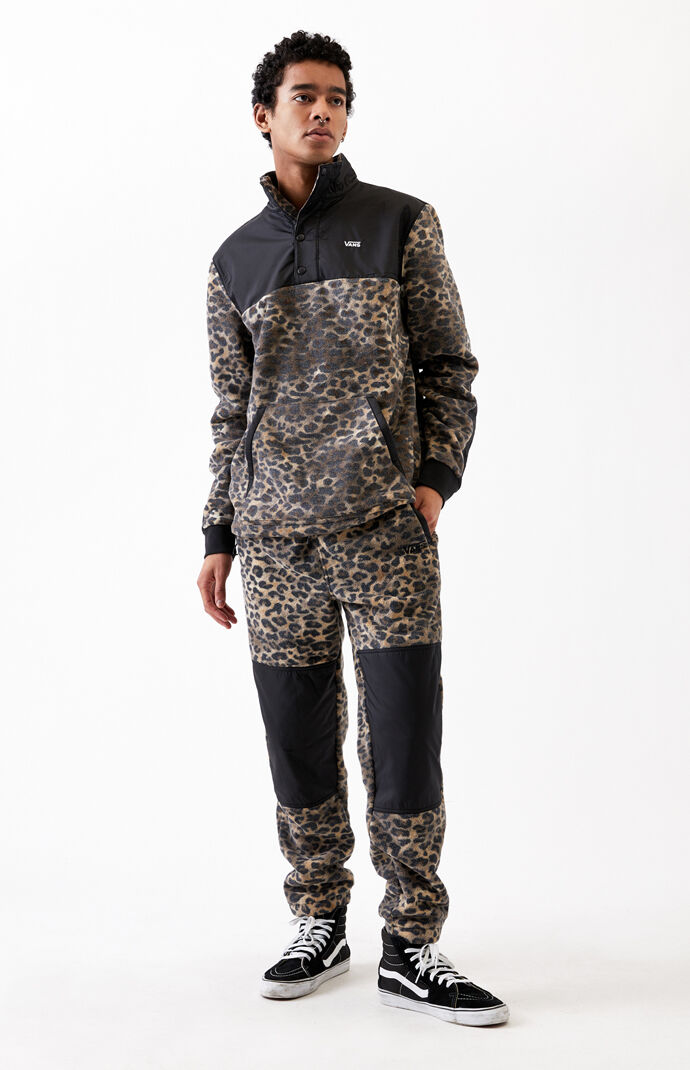 Leopard Polar Fleece Pants