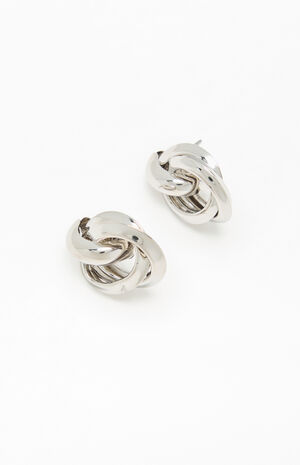 Jazzy Knotted Earrings image number 3