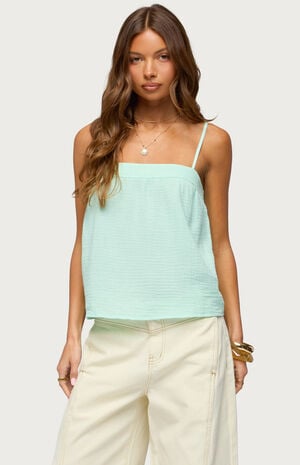 Sapphire Textured Tank Top image number 1