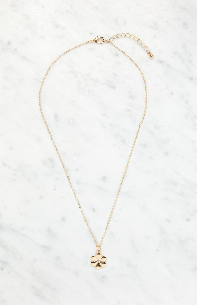 Daisy Charm Necklace