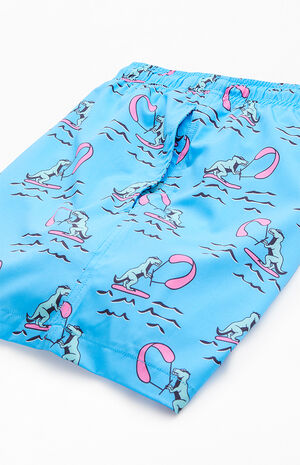 Jurassic Surfer 5" Swim Trunks image number 4