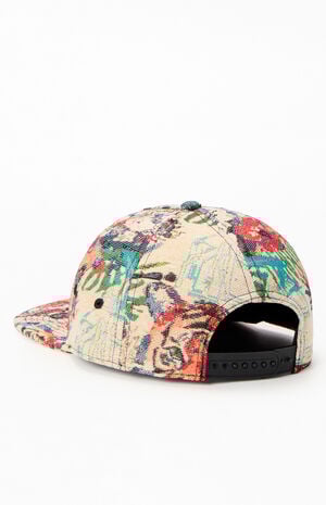 Tiger Jacquard Snapback Hat image number 3