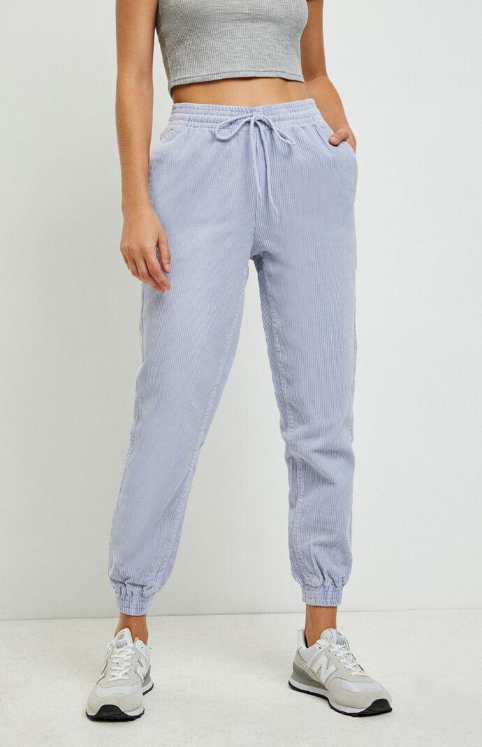 lilac joggers womens