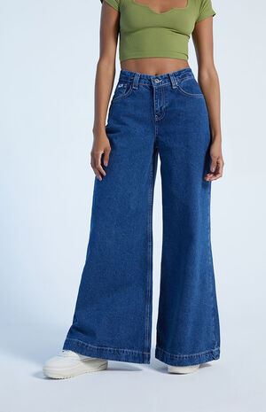 Organic Sweeper Wide Leg Jeans image number 2