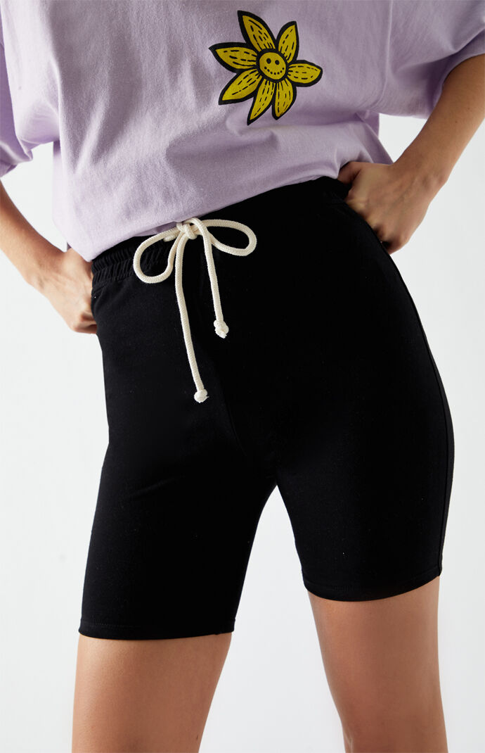 Drawstring bike shorts Outlet