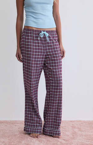 Flannel Baggy Pajama Pants image number 2