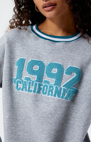 Tufted California Crew Neck Sweatshirt image number 2
