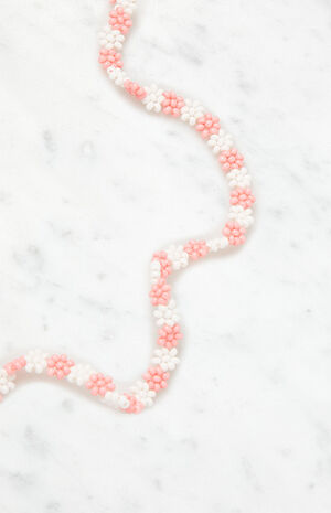 Pink Zara Beaded Necklace image number 2