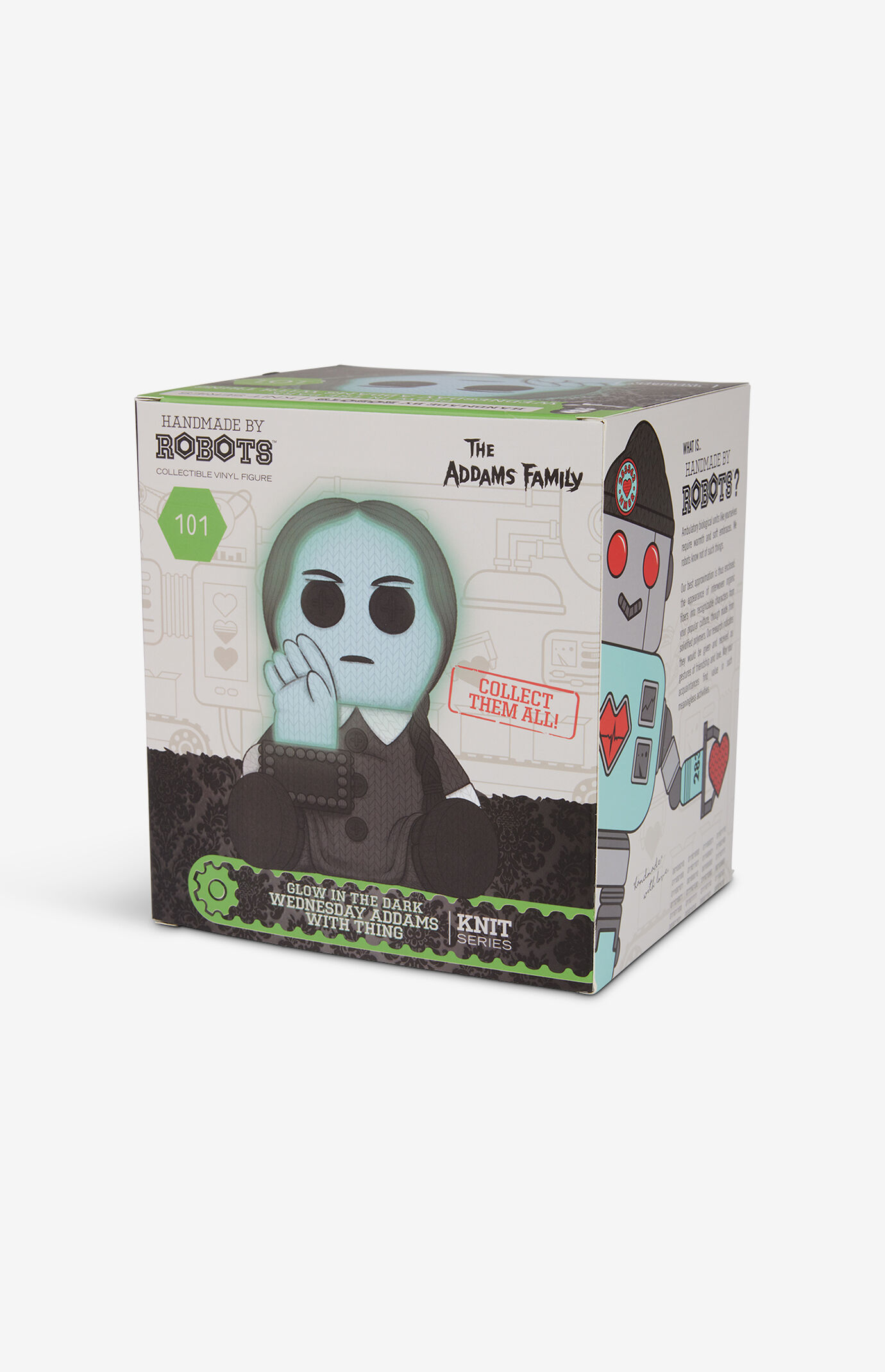 The Addams Family Wednesday Addams With Thing Glow In The Dark 101
