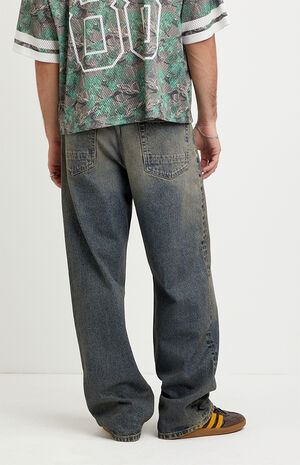 Dylan Baggy Jeans Dark Blue Tinted image number 4