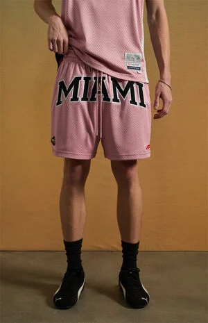 x Pacsun Miami Mesh Basketball Shorts image number 3