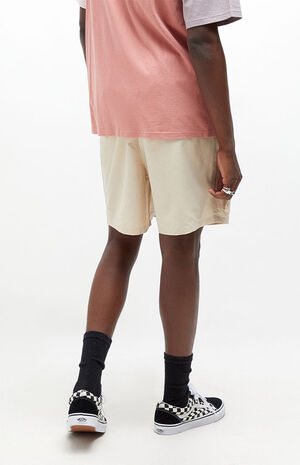 Stone Nylon Cargo Shorts image number 4