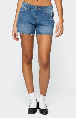 Scottie Low Rise Denim Shorts image number 2