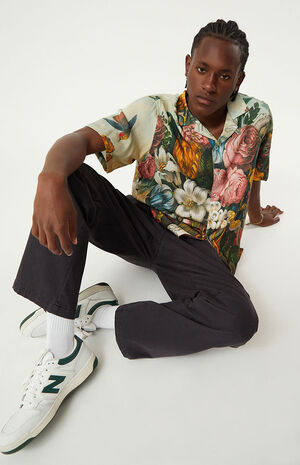 x PacSun Floral Woven Shirt image number 2