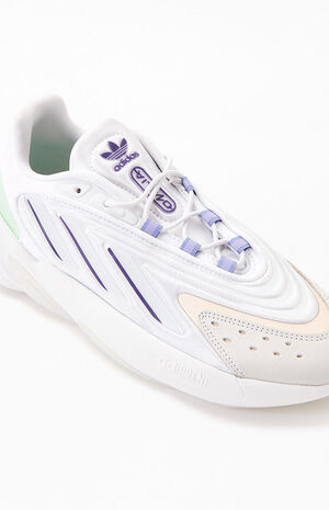 Women's White Ozelia Sneakers image number 6