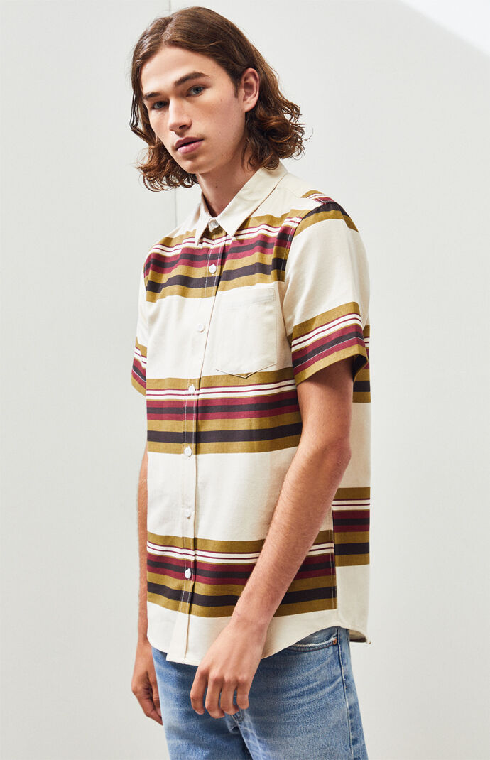 Eureau Striped Button Up Shirt