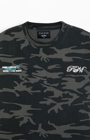 x Pacsun West London Camo T-Shirt image number 4