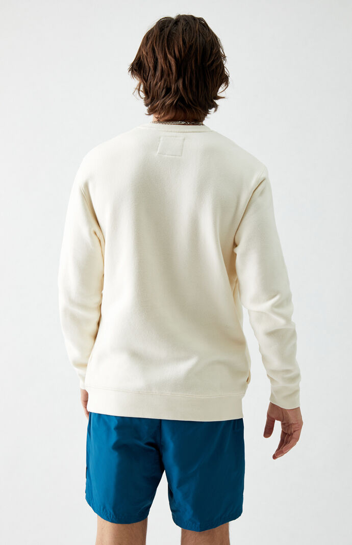 Cream ComfyCush Crew Neck Sweatshirt