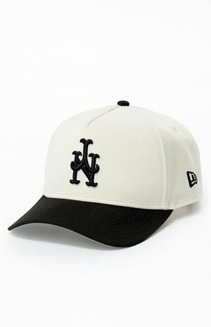 NY Mets Upside Down 9FORTY Snapback Hat image number 3