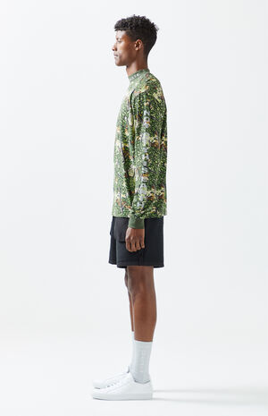 Tree Camo Long Sleeve T-Shirt image number 3