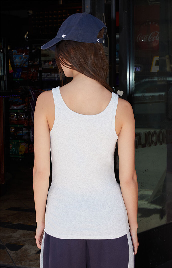 John Galt Light Gray Sheena Tank Top