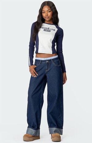 Brooklyn Raglan Long Sleeve T-Shirt image number 2