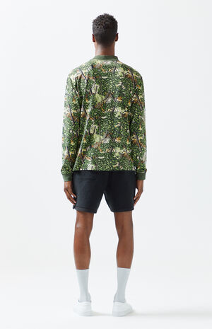 Tree Camo Long Sleeve T-Shirt image number 4