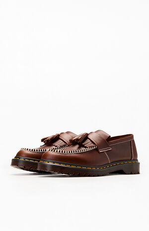 Adrian Orleans Leather Tassel Loafers image number 2