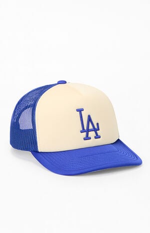 LA Dodgers Vintage Block Trucker Hat image number 1