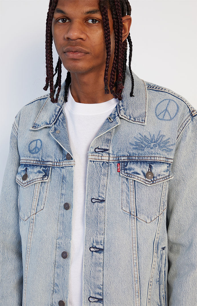 Levi s Light Blue Denim Trucker Jacket PacSun