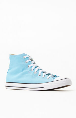Chuck Taylor All Star Light Blue Hi Shoes image number 1