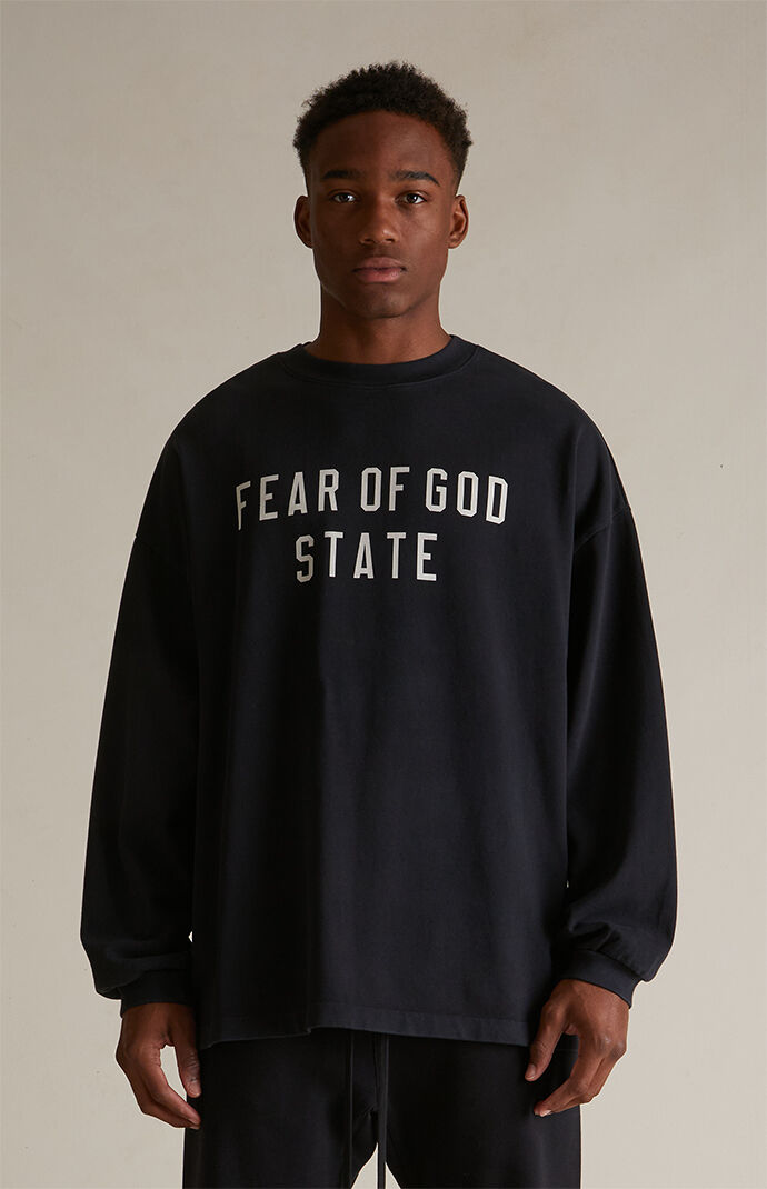 【FEAR OF GOD ESSENTIALS】HEAVY JERSEY LONGSLEEVE T-SHIRT Fear of God Essentials Heavy Jersey Long Sleeve Tee Seal