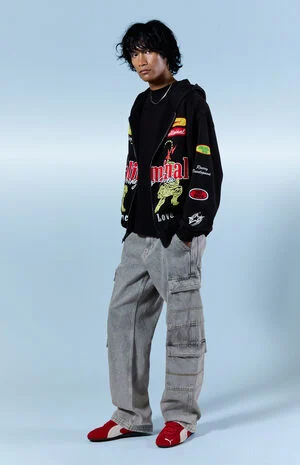Dylan Baggy Jeans Cargo Light Gray image number 1