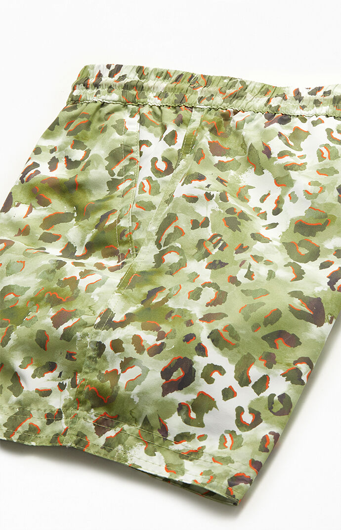 Dye Effect Cheetah 15" Swim Trunks