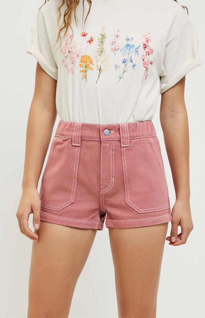 pacsun flower shorts