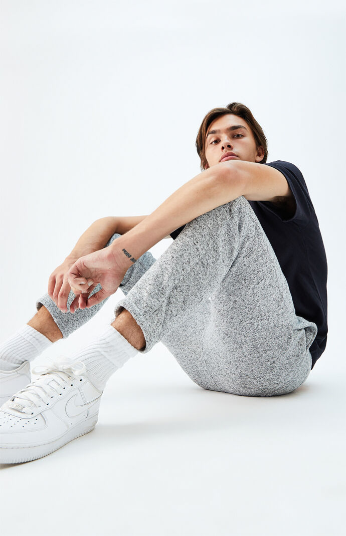 Heather Gray Menswear Trouser Pants