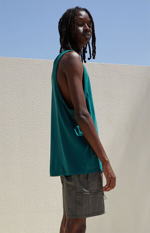 Eco Forest Green Sage Tank Top image number 2