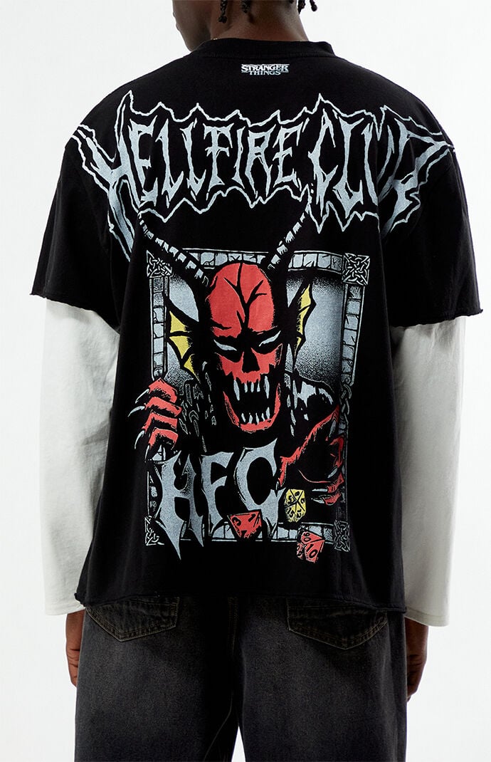 Netflix x Stranger Things Hellfire Club Dungeon Twofer Long Sleeve