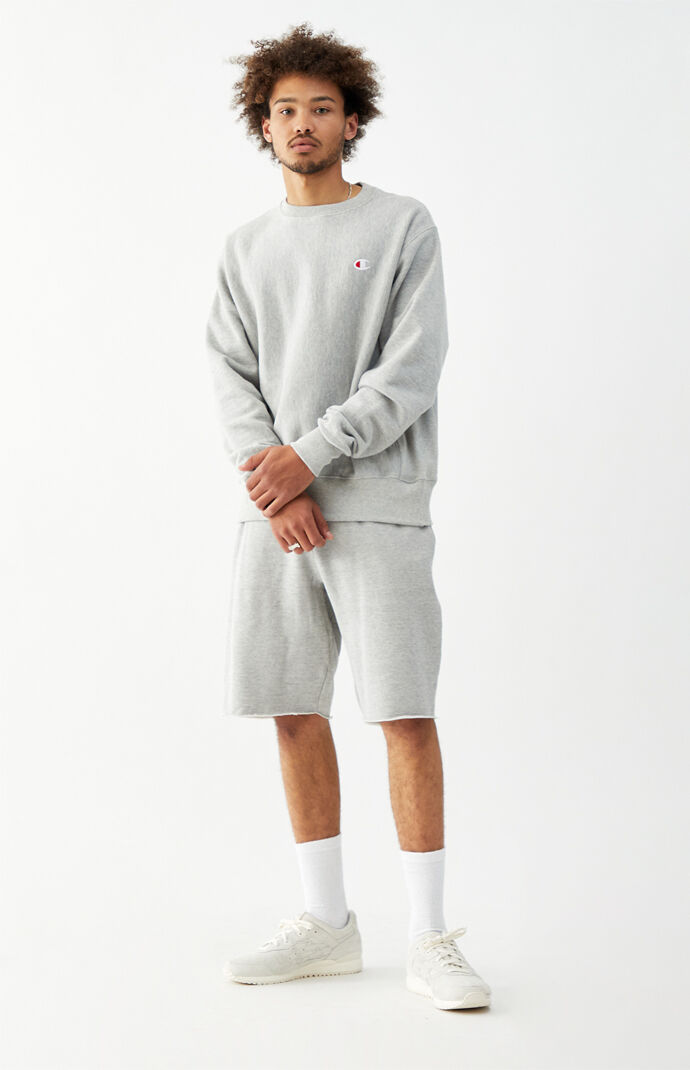Reverse Weave Cutoff Sweat Shorts