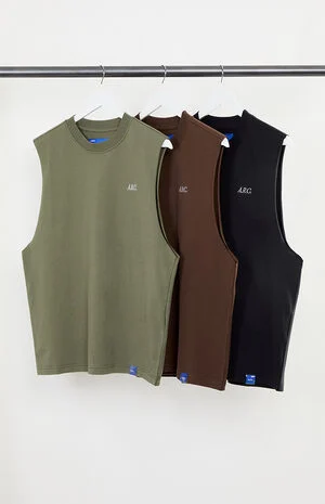 3-Pack Standard Cut Off Muscle T-Shirts image number 1