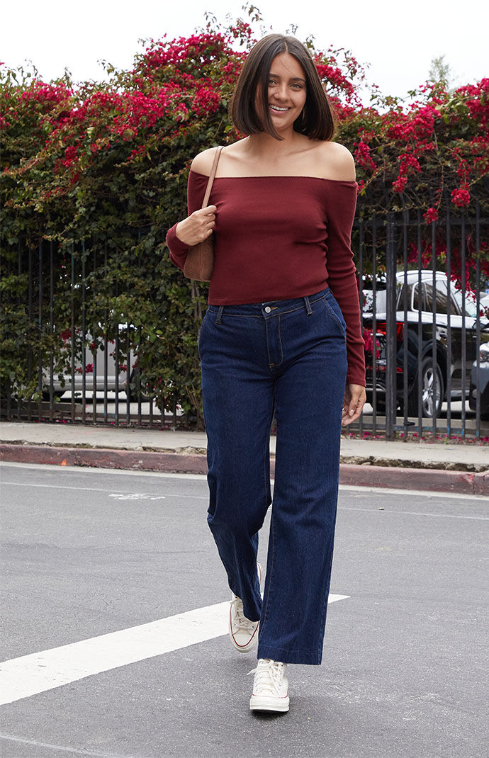 John Galt Mayson Off-The-Shoulder Top