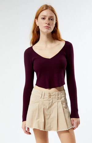 Woodland V-Neck Sweater image number 1